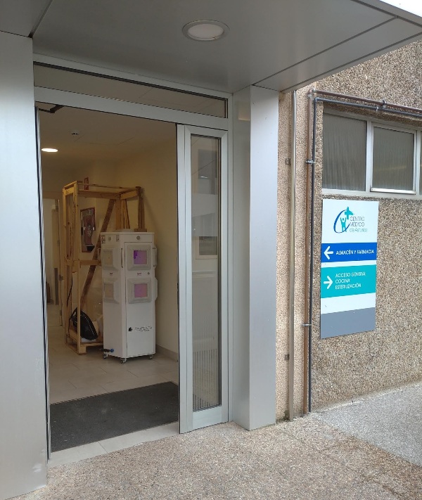 Desinfeccin por luz ultravioleta Centro Mdico de Asturias